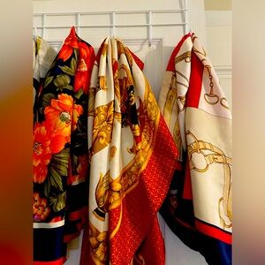 Talbots silk scarves 2/1